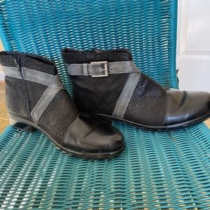 Beautiful, black Naot boots-sz 41/9.5 in box